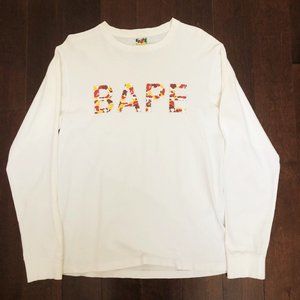A Bathing Ape Bape Sweatshirt Swarovski limited ED